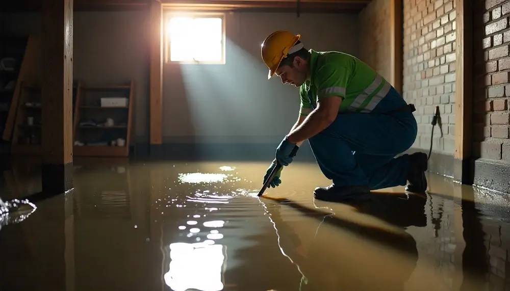 Professional water damage restoration services in Battle Ground, IN